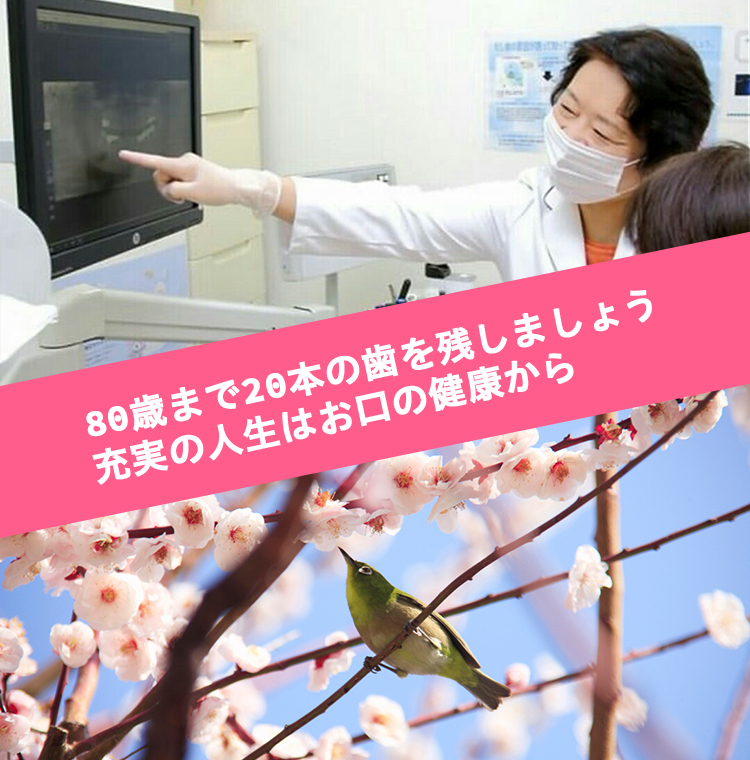 いつまでも 美味しい物を 食べたいから